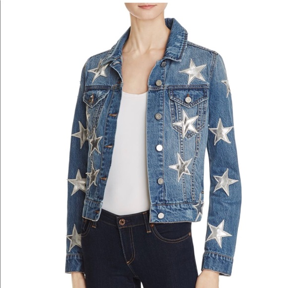jean jacket with stars